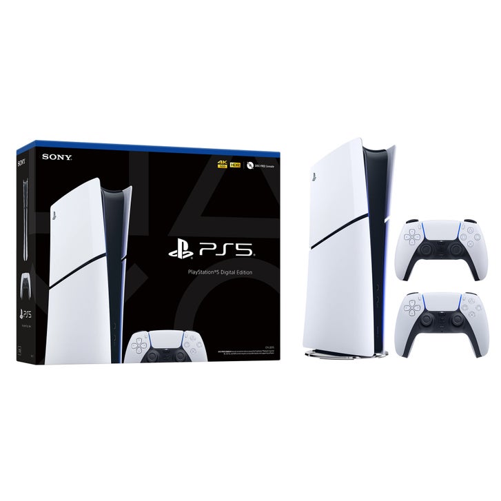 PlayStation 5 Slim Digital Edition + Extra DualSense Bundle