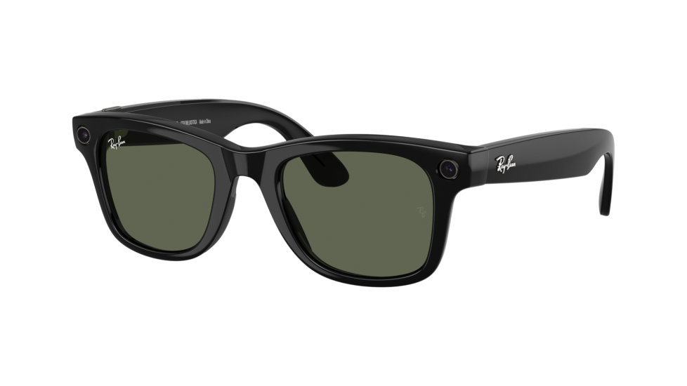 Ray-Ban Meta Wayfarer Gen 2 Matte Black Clear by Meta